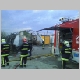 intervention feu serre saconnex d'arve pompiers